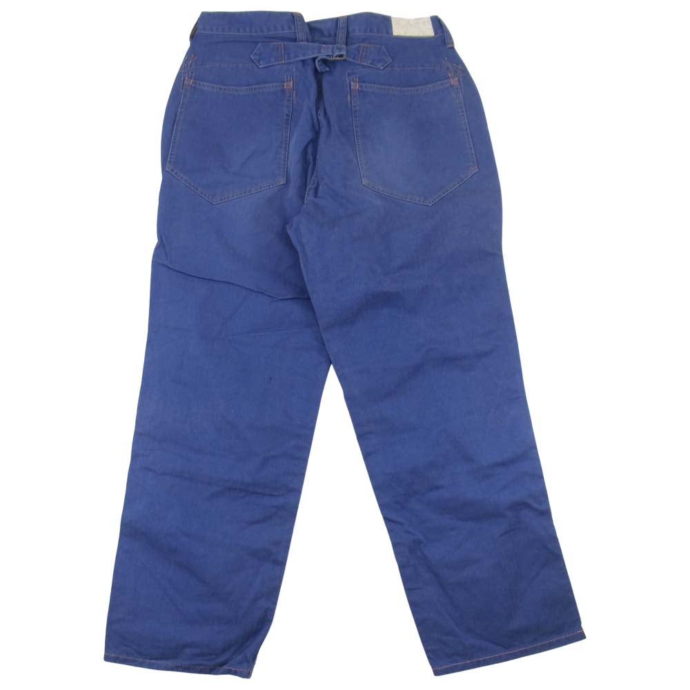 BOOTLEGGERS ブートレガーズ シンチパック ダブルニー ワーク トラウザーズ パンツ ブルー系 34【中古】