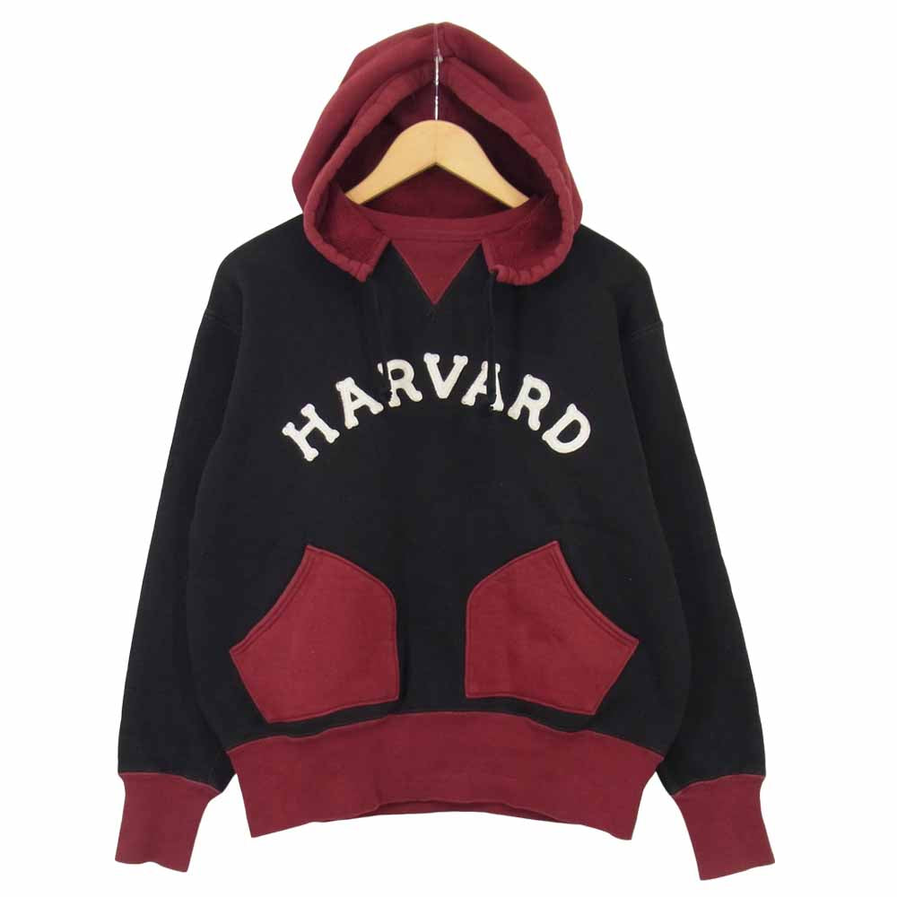 FREEWHEELERS フリーホイーラーズ ATTACHED HOOD SWEAT PARKA アタッチド フード スウェット パーカー ブラック系 42【中古】