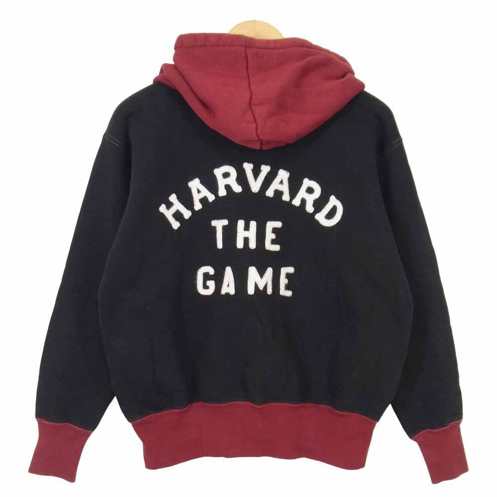 FREEWHEELERS フリーホイーラーズ ATTACHED HOOD SWEAT PARKA アタッチド フード スウェット パーカー ブラック系 42【中古】