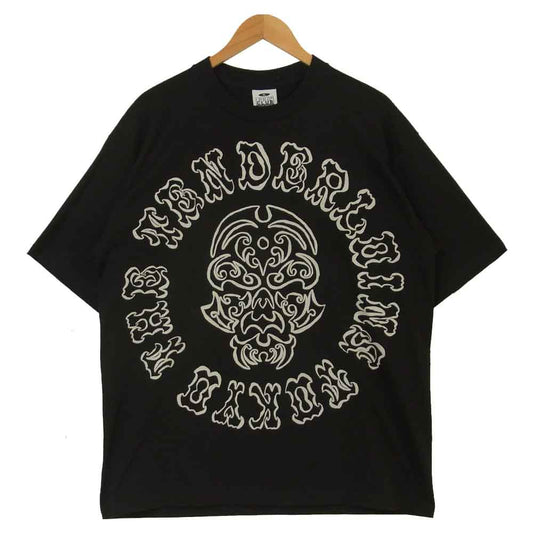 TENDERLOIN テンダーロイン 17SS T-TEE BS ボルネオスカル ヘビー 半袖 Tシャツ コットン ブラック系 XL【中古】