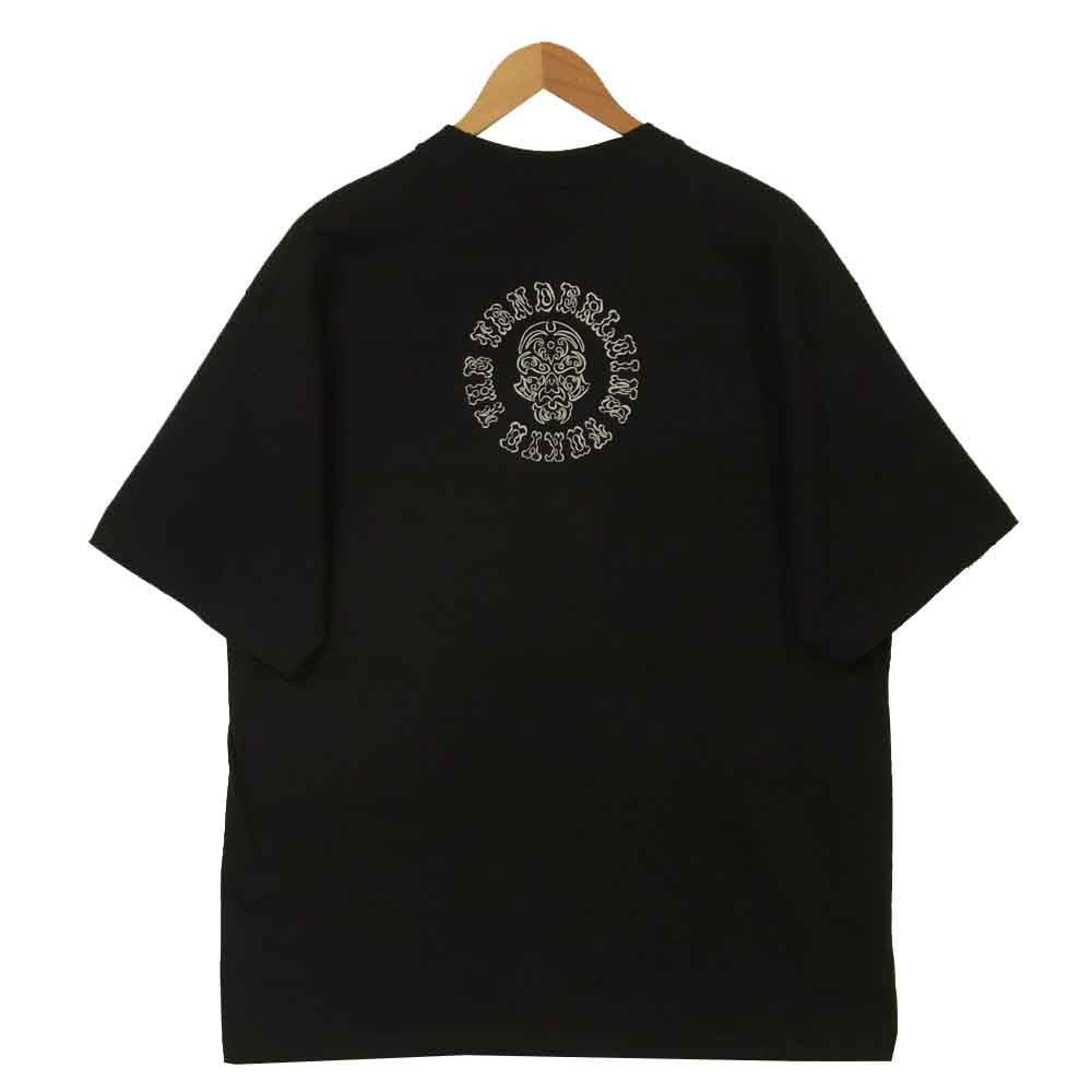 TENDERLOIN テンダーロイン 17SS T-TEE BS ボルネオスカル ヘビー 半袖 Tシャツ コットン ブラック系 XL【中古】
