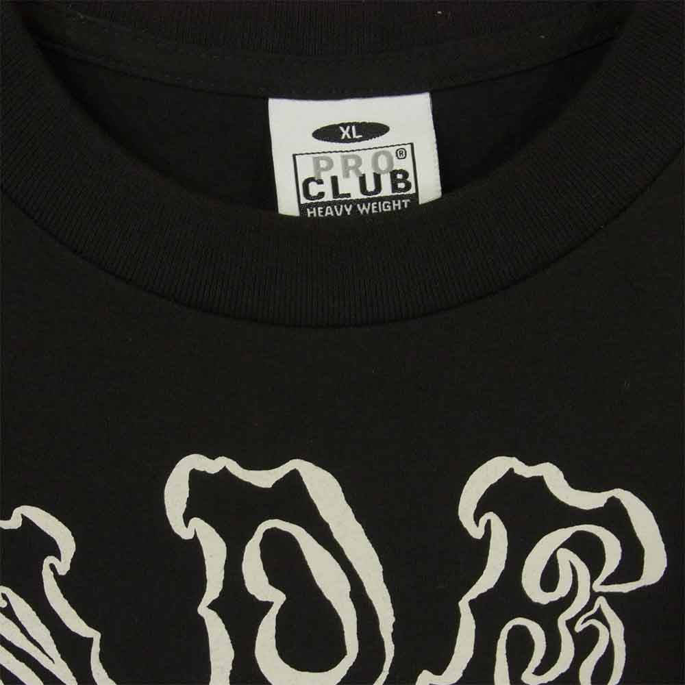 TENDERLOIN テンダーロイン 17SS T-TEE BS ボルネオスカル ヘビー 半袖 Tシャツ コットン ブラック系 XL【中古】