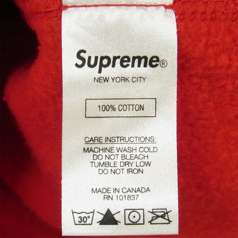 Supreme シュプリーム 20SS Motion Logo Hooded Sweatshirt モーションロゴ スウェット プルオーバー パーカー レッド系 L【美品】【中古】
