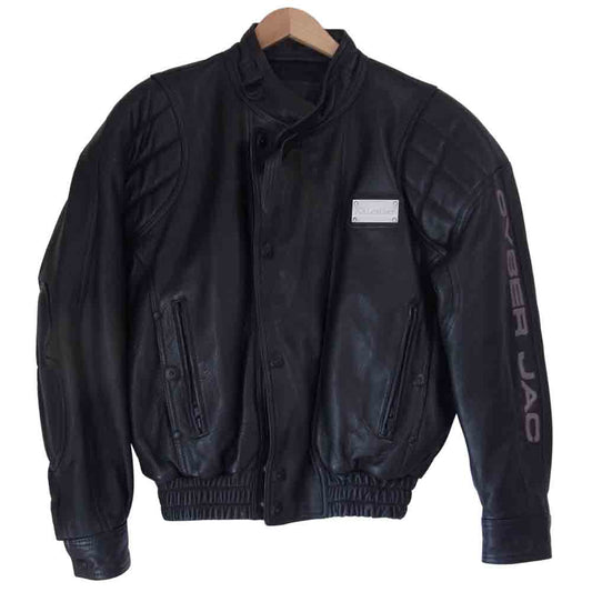 KADOYA カドヤ K`S LEATHER CYBER JAC サイバー ジャック AKIRA アキラ ライダース ジャケット ブラック系 L【美品】【中古】