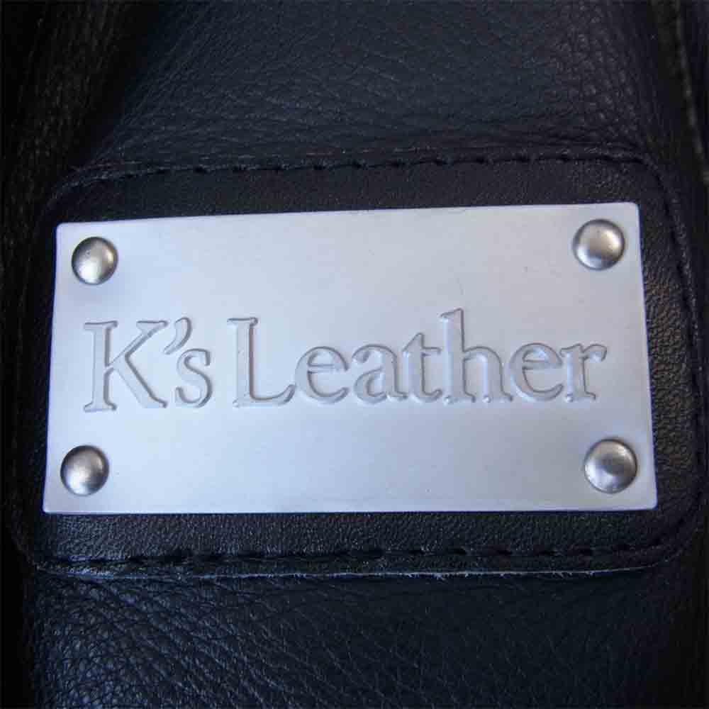 KADOYA カドヤ K`S LEATHER CYBER JAC サイバー ジャック AKIRA アキラ ライダース ジャケット ブラック系 L【美品】【中古】
