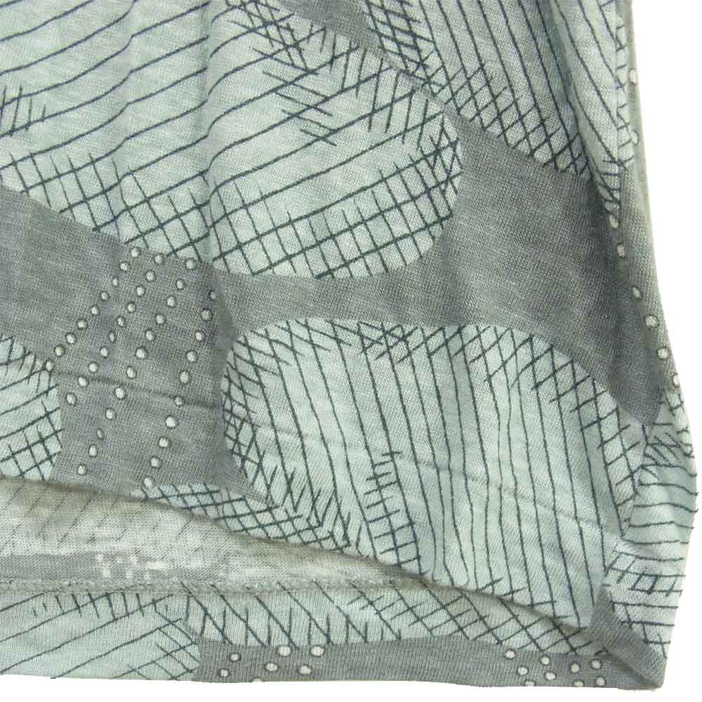 mina perhonen ミナペルホネン 21SS AFTER RAIN カシュクール ワンピース 日本製 グレー系 40【極上美品】【中古】