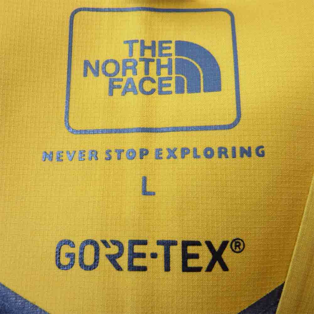 THE NORTH FACE ノースフェイス NP11503 Climb Light Jacket クライム ライト ジャケット 黄×黒 L【中古】