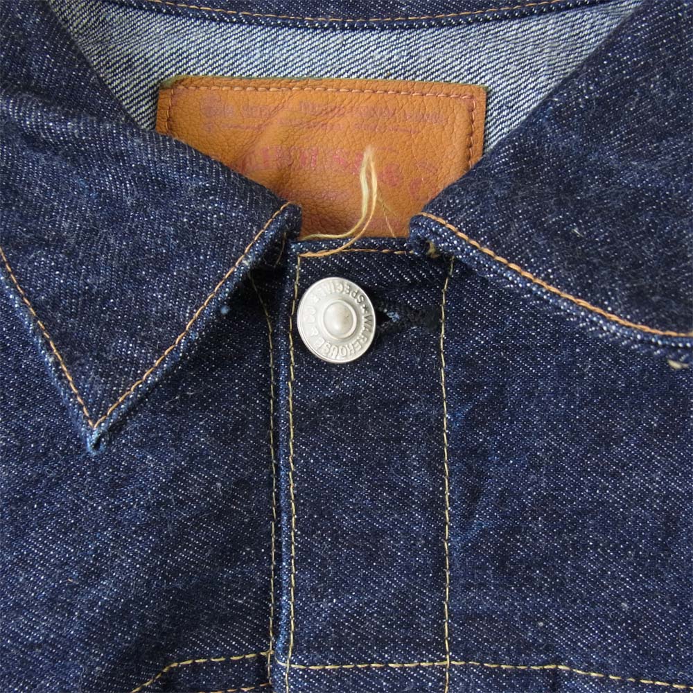 WAREHOUSE ウエアハウス Lot 2001XX 1ST TYPE DENIM JACKET ファーストタイプ デニム ジャケット インディゴブルー系 42【中古】