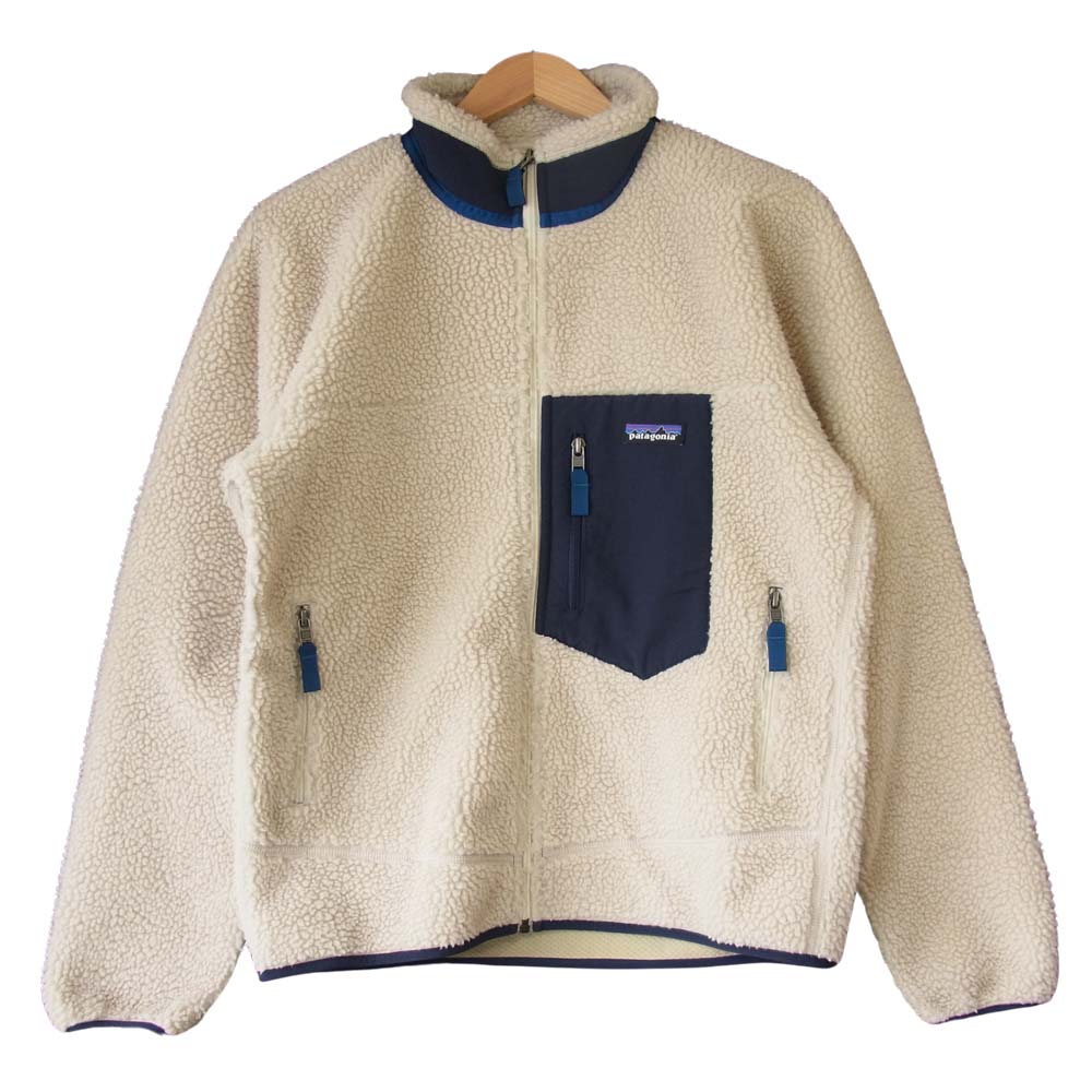 patagonia パタゴニア 23056 Classic Retro-X Jacket クラシック レトロ X フリース ジャケット ベージュ系 S【中古】