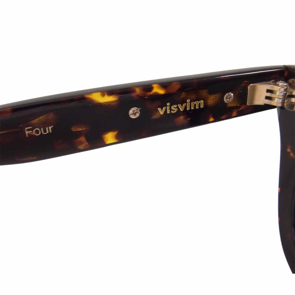 VISVIM ビズビム 117103003037 VIATOR SUNGLASSES FOUR サングラス ブラウン系 46.5□25.5-148【中古】