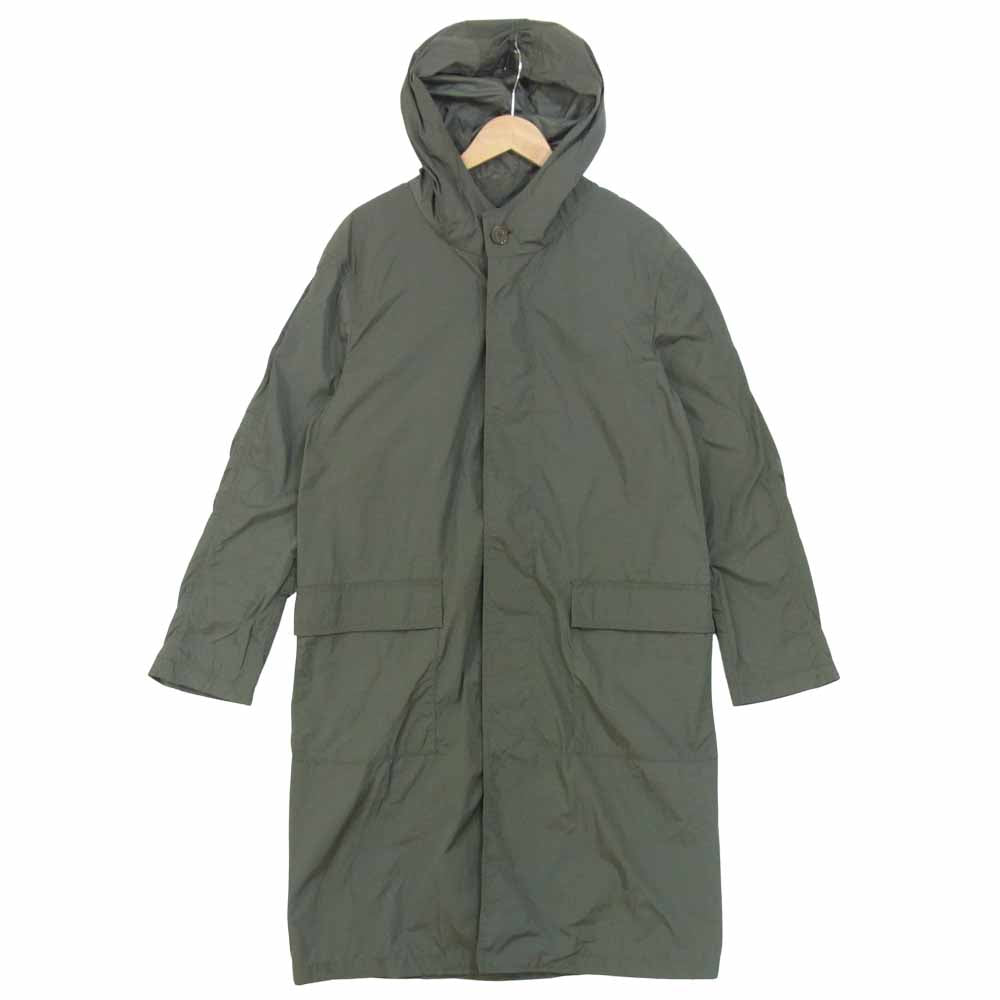 Mackintosh マッキントッシュ GMP-019B SPLIT-RAGLAN SLEEVE HOODED COAT ナイロンフーデッドコート カーキ系 40【中古】