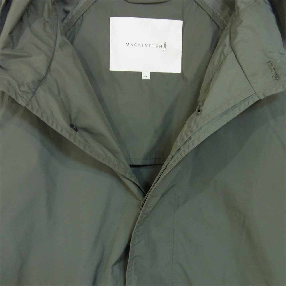 Mackintosh マッキントッシュ GMP-019B SPLIT-RAGLAN SLEEVE HOODED COAT ナイロンフーデッドコート カーキ系 40【中古】