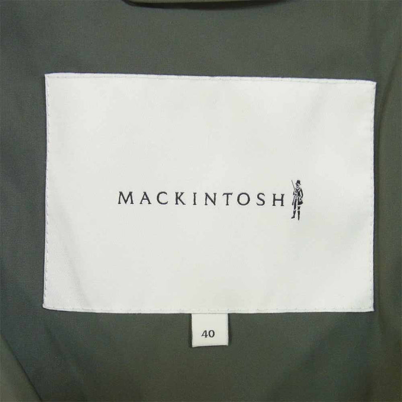 Mackintosh マッキントッシュ GMP-019B SPLIT-RAGLAN SLEEVE HOODED COAT ナイロンフーデッドコート カーキ系 40【中古】