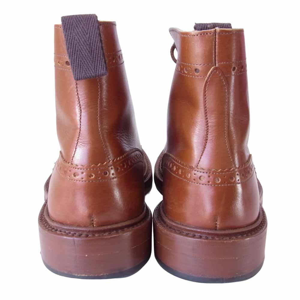 Tricker's トリッカーズ 2508 COUNTY BOOTS MALTON MARRON マロン モールトン カントリー ブーツ ブラウン系 8【中古】