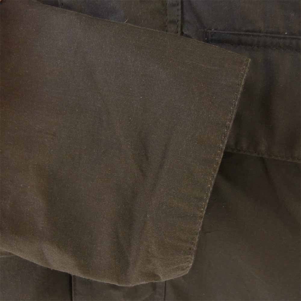 MARGARET HOWELL マーガレットハウエル × バブアー Barbour 578-9212040 英国製 SPEY WAXED COTTON ワックスドコットン ショート ジャケット カーキ系 8【中古】