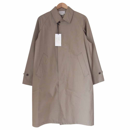 ヨーク 20SS YK20SS0084C DOWNSIZING BAL COLLAR COAT ダウンサイジング バルカラー コート カーキ系 S【極上美品】【中古】