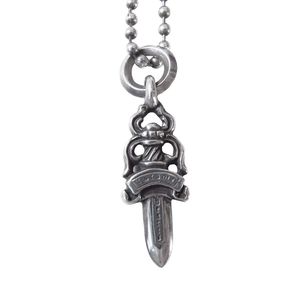CHROME HEARTS クロムハーツ（原本有） #5 DAGGER ダガー ペンダント シルバー系【中古】