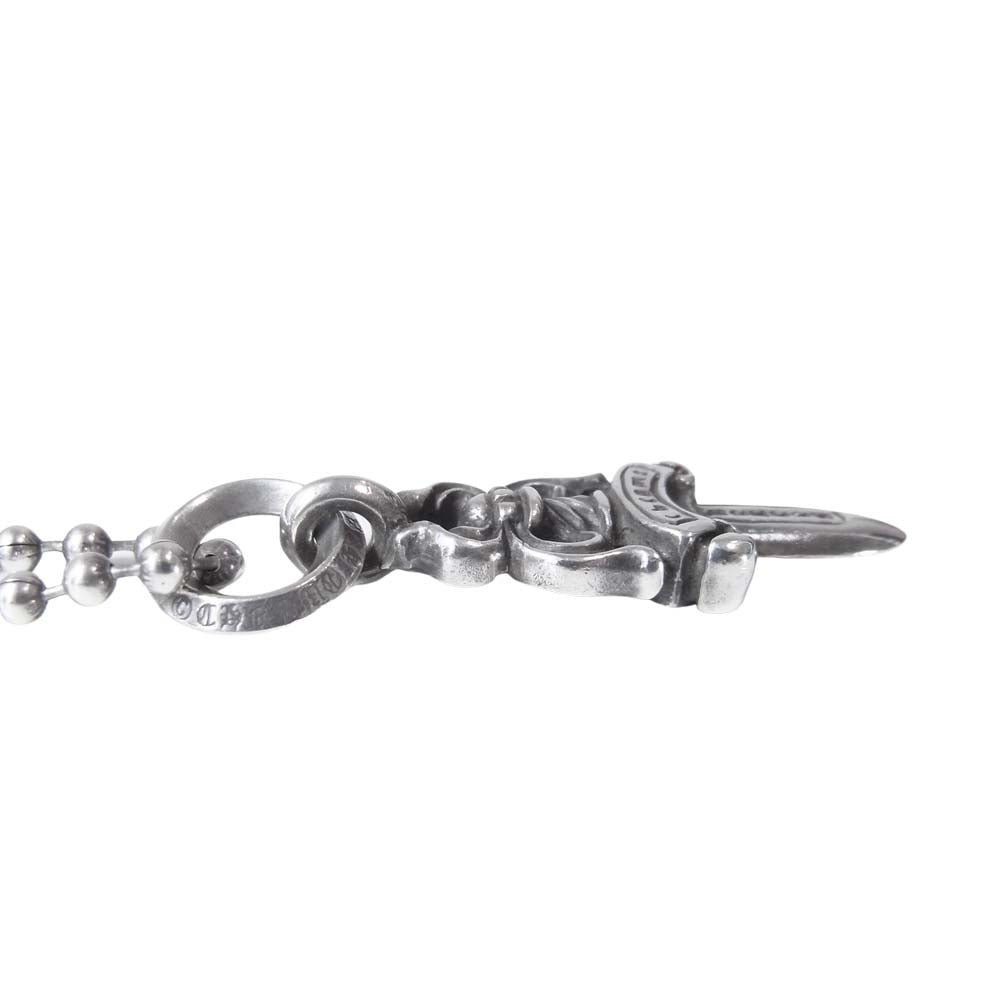 CHROME HEARTS クロムハーツ（原本有） #5 DAGGER ダガー ペンダント シルバー系【中古】