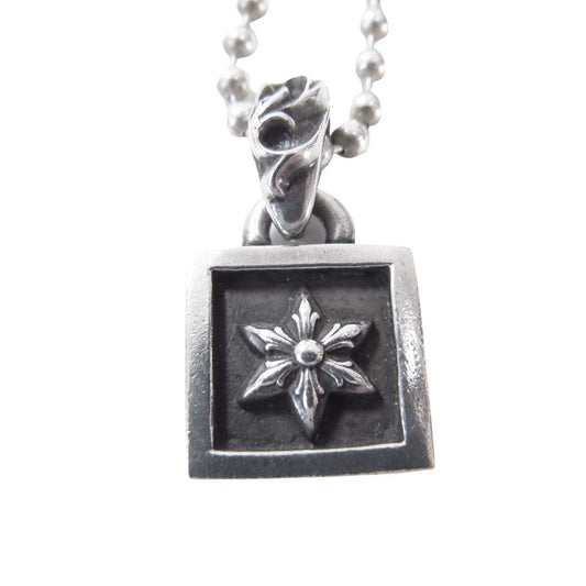 CHROME HEARTS クロムハーツ（原本無） フレームド チャーム スター ペンダント シルバー系【中古】