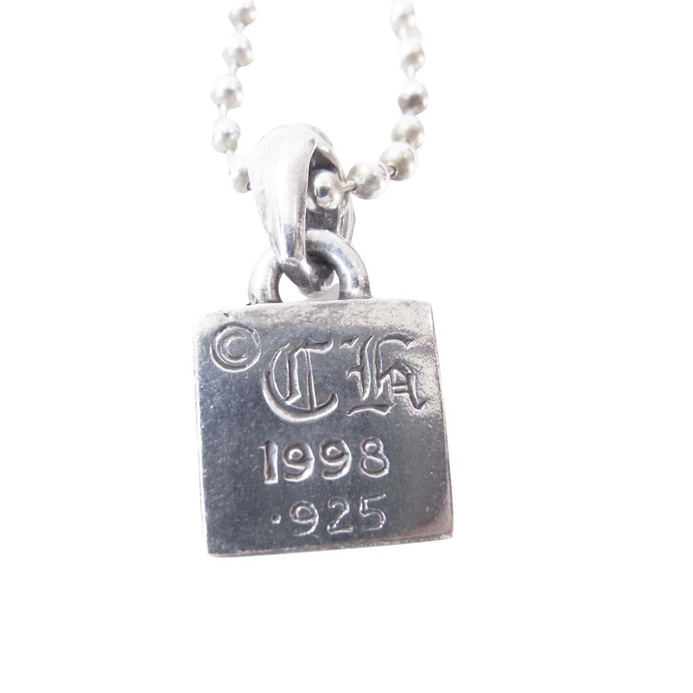 CHROME HEARTS クロムハーツ（原本無） フレームド チャーム スター ペンダント シルバー系【中古】