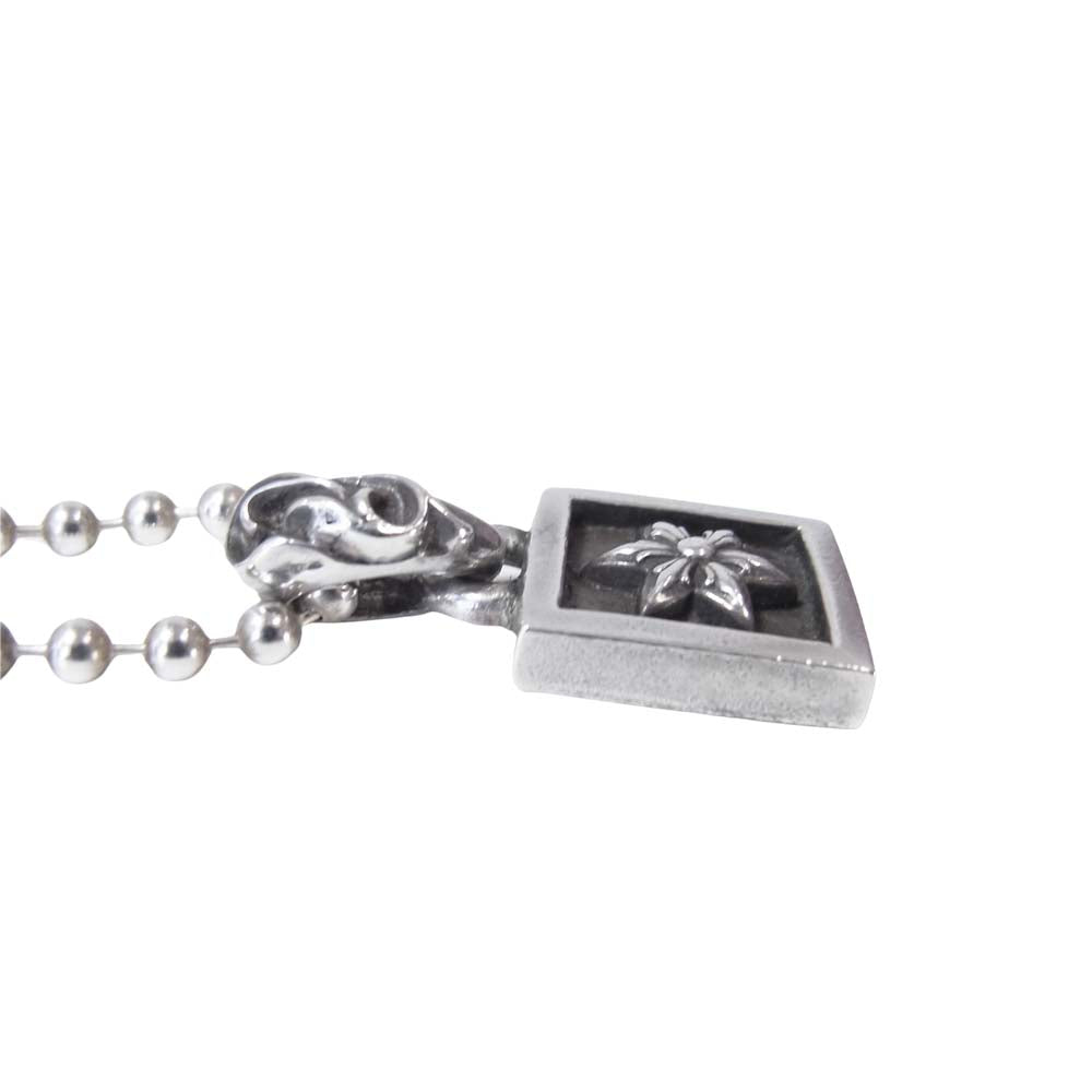 CHROME HEARTS クロムハーツ（原本無） フレームド チャーム スター ペンダント シルバー系【中古】