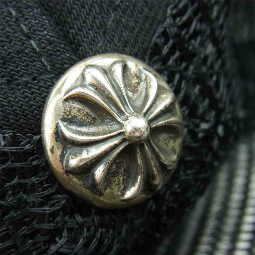 CHROME HEARTS クロムハーツ（原本無） 国内正規品 フレア ホースシュー トラッカー キャップ ブラック系【中古】