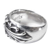 CHROME HEARTS クロムハーツ（原本有） FLRL CRS フローラルクロス リング シルバー系 18【中古】