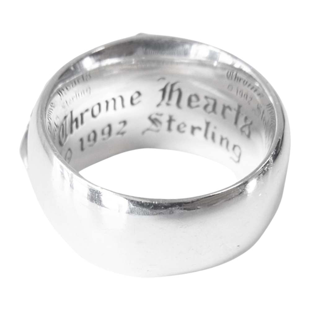 CHROME HEARTS クロムハーツ（原本有） FLRL CRS フローラルクロス リング シルバー系 18【中古】