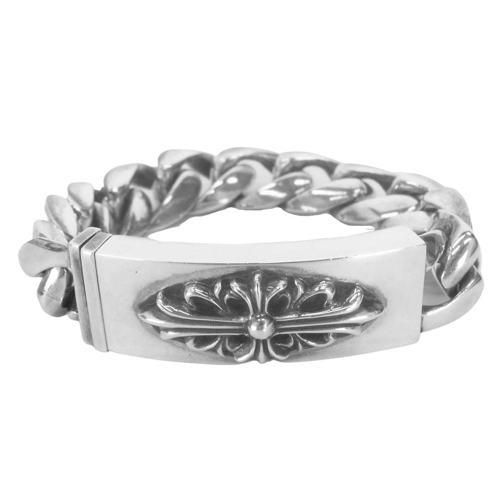 CHROME HEARTS クロムハーツ（原本有） ID FLORAL CRS フローラルクロス ID クラシック シルバー系【中古】