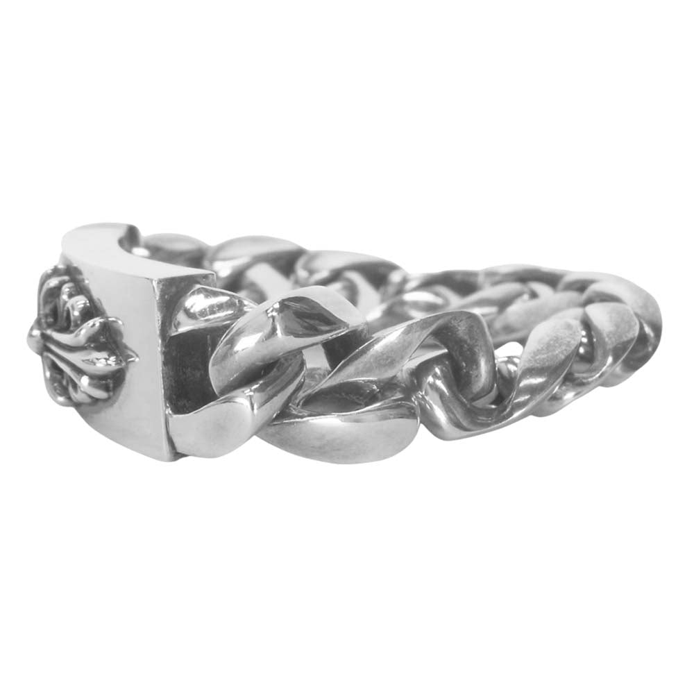 CHROME HEARTS クロムハーツ（原本有） ID FLORAL CRS フローラルクロス ID クラシック シルバー系【中古】