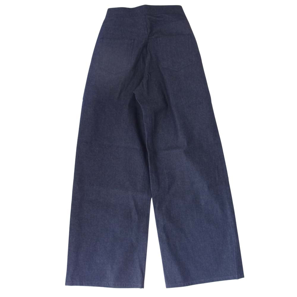 JOHN LAWRENCE SULLIVAN ジョンローレンスサリバン PT16-60-62 WIDE DENIM PANTS ワイド デニム パンツ インディゴブルー系 6【新古品】【未使用】【中古】