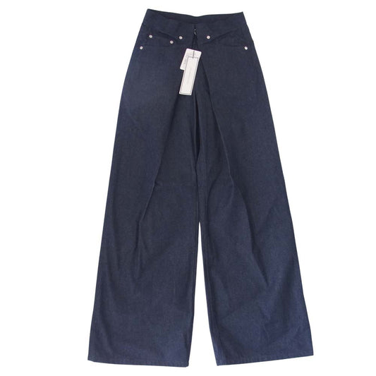 JOHN LAWRENCE SULLIVAN ジョンローレンスサリバン PT16-60-62 WIDE DENIM PANTS ワイド デニム パンツ インディゴブルー系 6【新古品】【未使用】【中古】