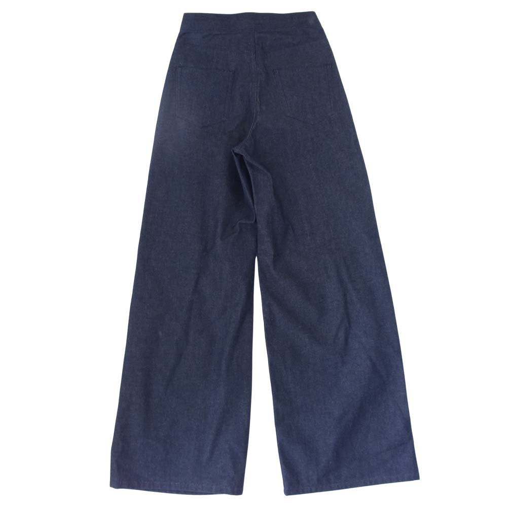 JOHN LAWRENCE SULLIVAN ジョンローレンスサリバン PT16-60-62 WIDE DENIM PANTS ワイド デニム パンツ インディゴブルー系 6【新古品】【未使用】【中古】