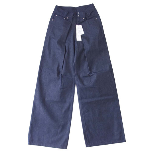 JOHN LAWRENCE SULLIVAN ジョンローレンスサリバン PT16-60-62 WIDE DENIM PANTS ワイド デニム パンツ インディゴブルー系 6【新古品】【未使用】【中古】