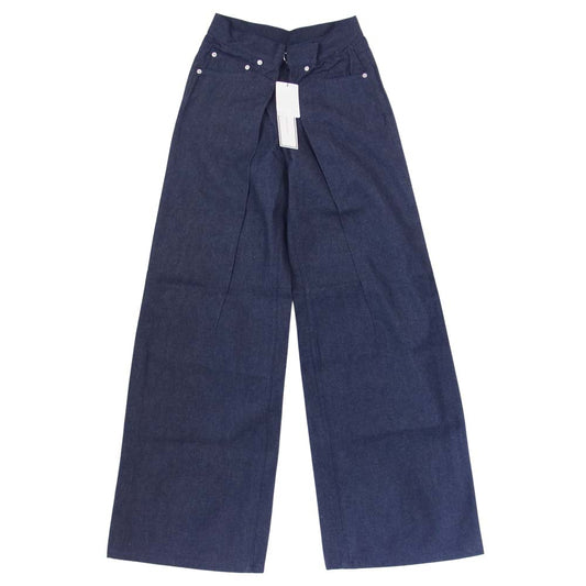 JOHN LAWRENCE SULLIVAN ジョンローレンスサリバン JLSW-15 WIDE DENIM PANTS ワイド デニム パンツ インディゴブルー系 6【新古品】【未使用】【中古】