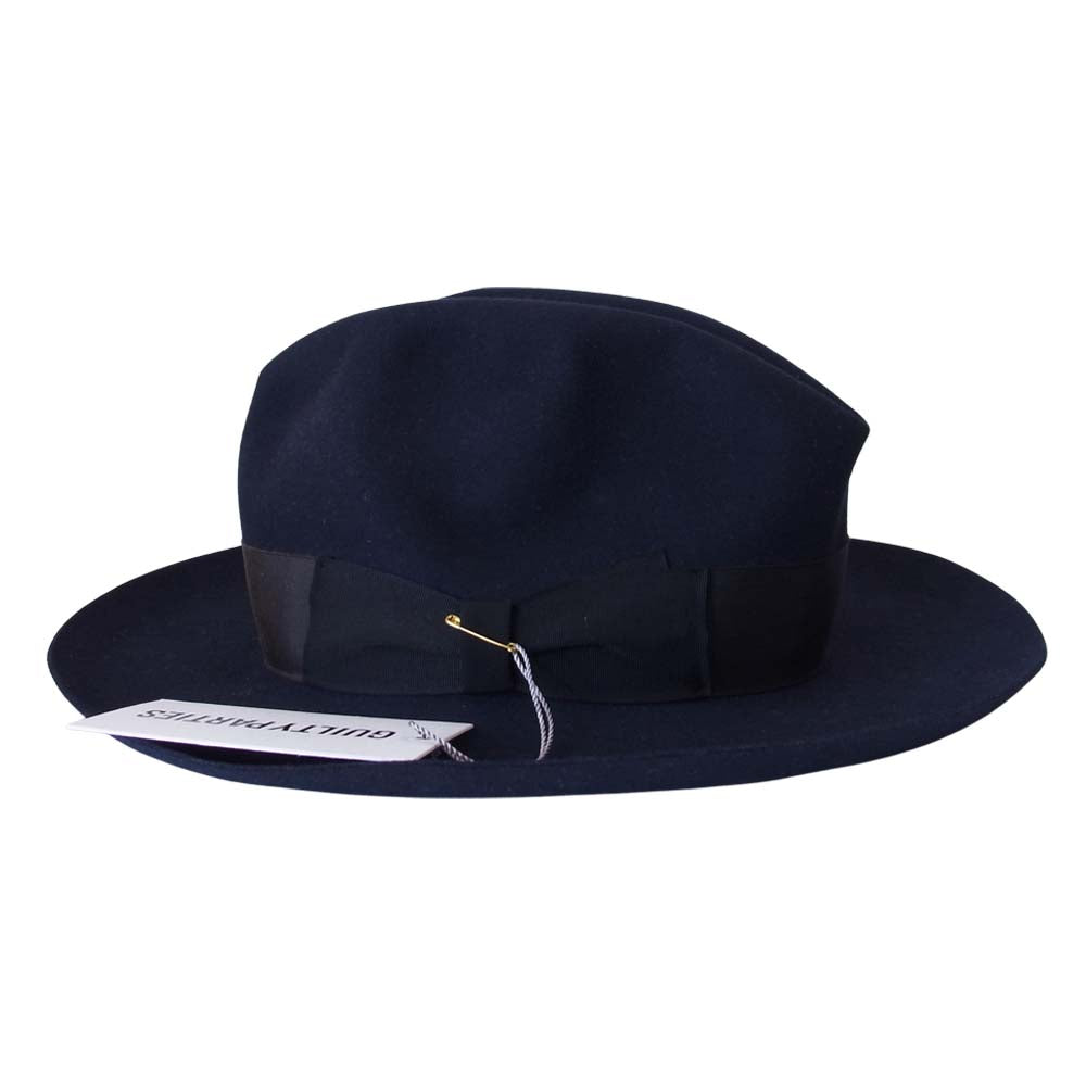 WACKO MARIA ワコマリア HAT-04-JOHNNY-BEAVER 東京HAT ROCKERS BEAVER WOOL HAT ビーバー ウール ハット ネイビー系 M【美品】【中古】