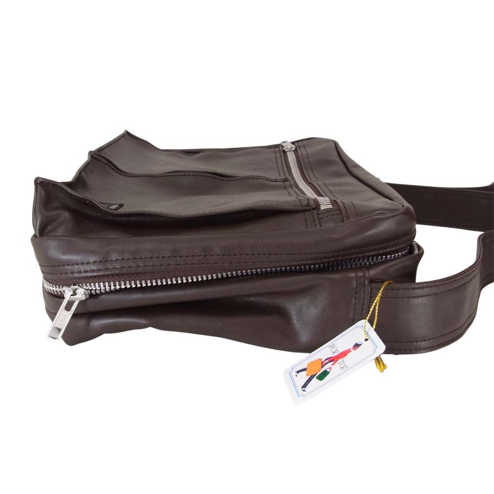 PORTER ポーター 707-08211 FREE STYLE フリースタイル ショルダー バッグ ブラウン ブラウン系【新古品】【未使用】【中古】