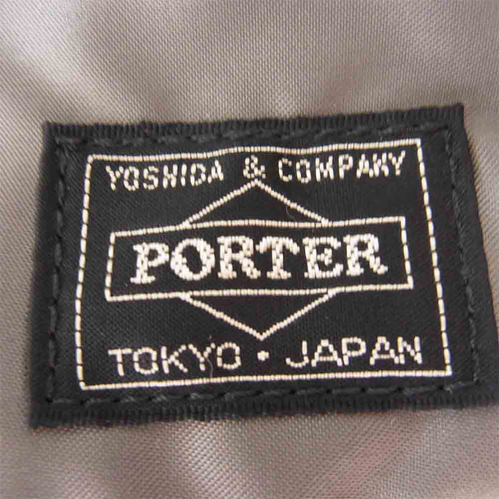 PORTER ポーター 622-07137 TANKER タンカー ショルダー カーキ系【極上美品】【中古】