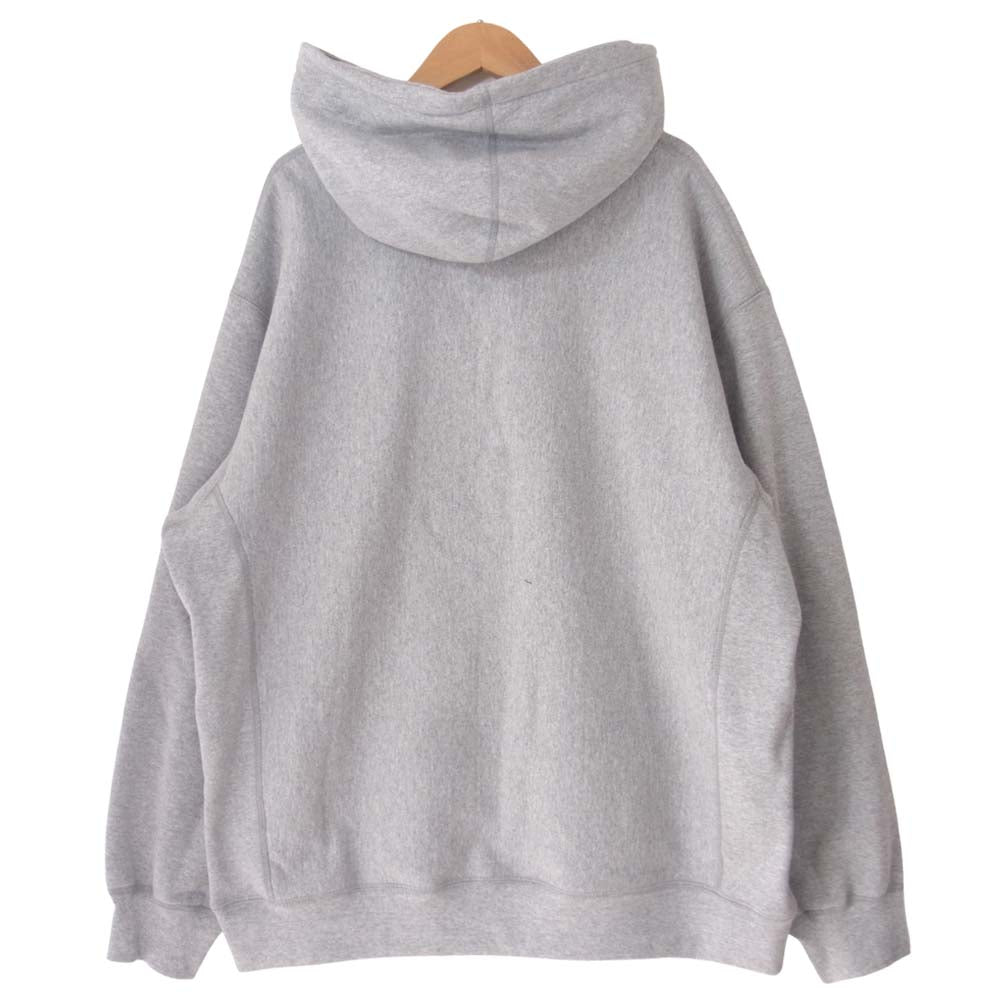 Supreme シュプリーム 21SS KAWS Chalk Logo Hooded Sweatshirt カウズ チョーク ボックスロゴ パーカー グレー系 L【美品】【中古】