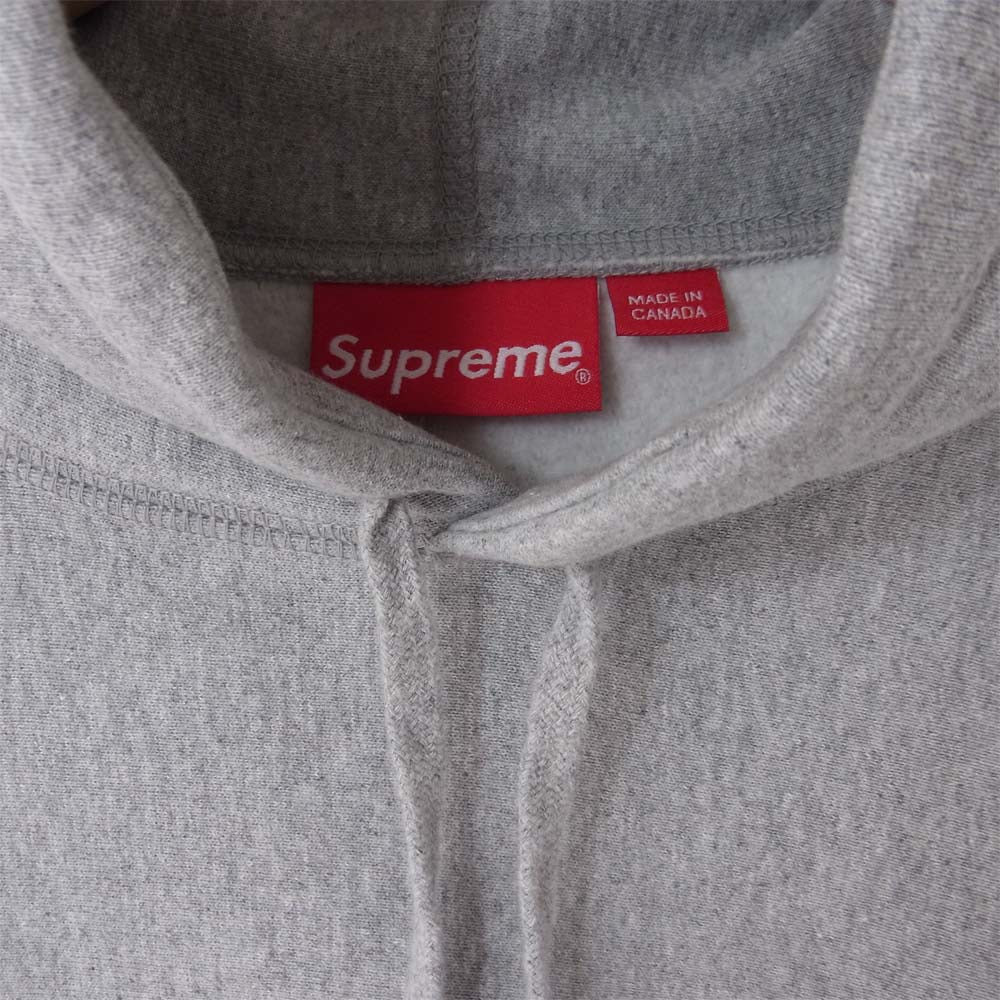 Supreme シュプリーム 21SS KAWS Chalk Logo Hooded Sweatshirt カウズ チョーク ボックスロゴ パーカー グレー系 L【美品】【中古】