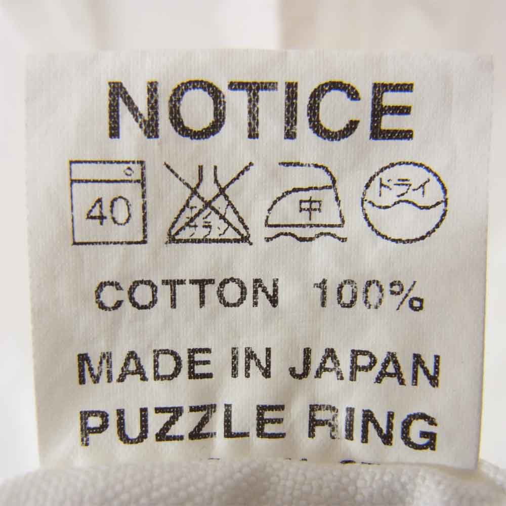 SASAFRAS ササフラス Green Thumb Shirt グリーン サム オックスフォード ボタンダウン シャツ ホワイト系 L【中古】