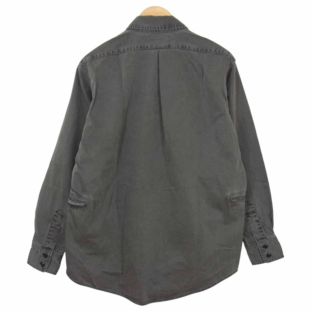 SASAFRAS ササフラス Wheel Barrow Shirt ウィール バロー シャツ グレー系 L【中古】