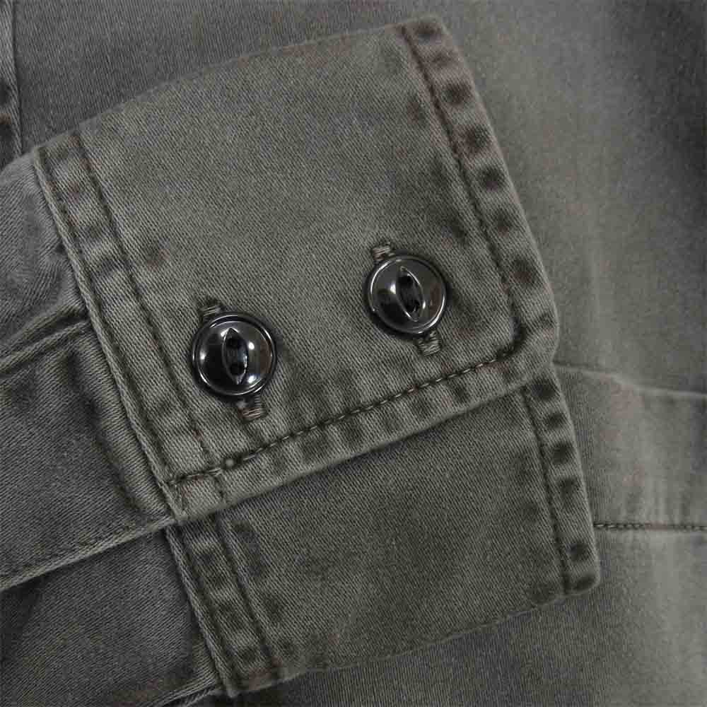 SASAFRAS ササフラス Wheel Barrow Shirt ウィール バロー シャツ グレー系 L【中古】