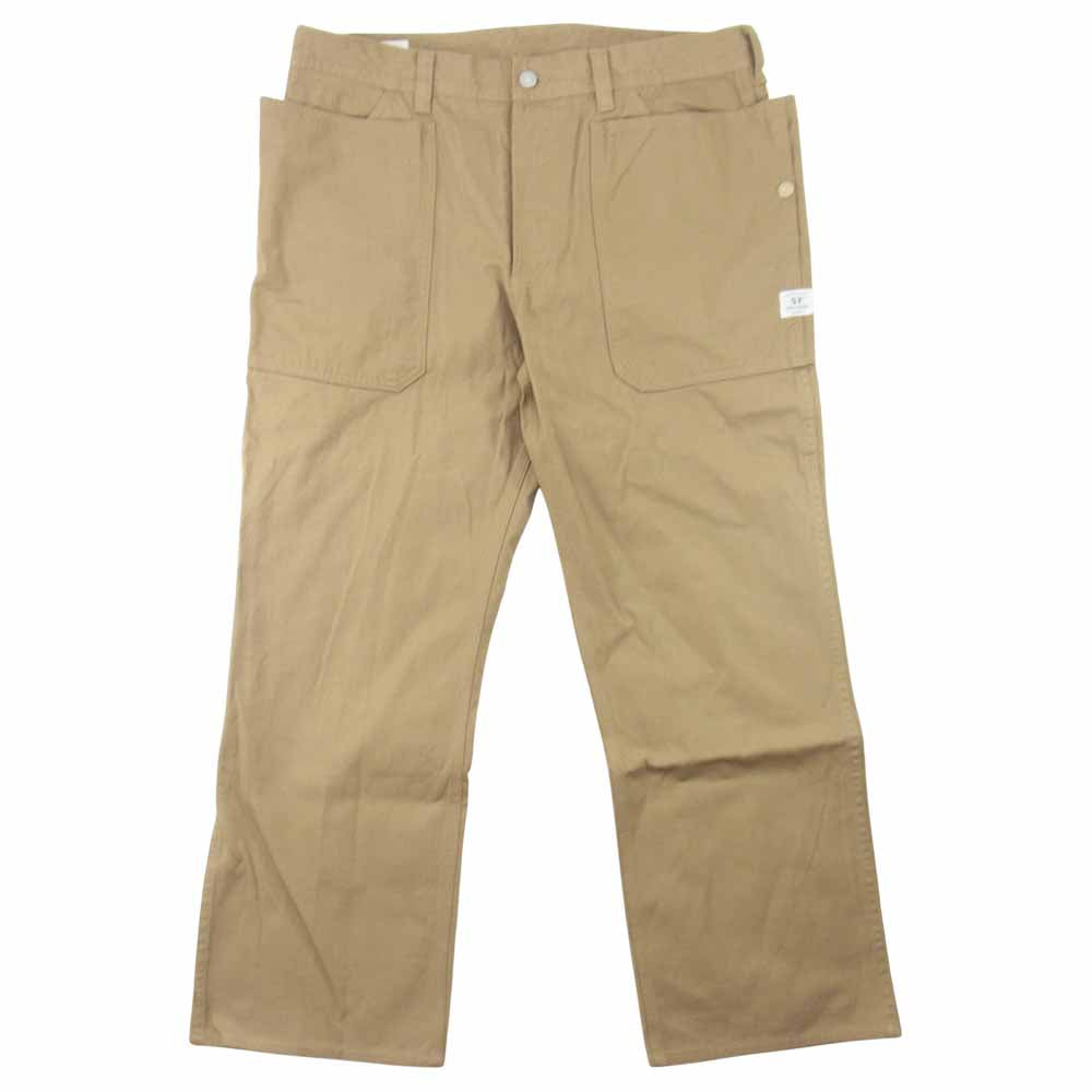 SASAFRAS ササフラス Fall Leaf Pants フォール リーフ パンツ ベージュ系 XL【中古】