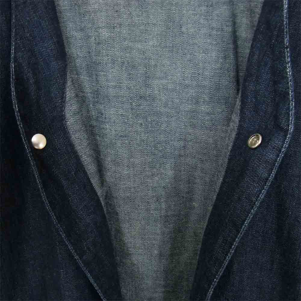 SASAFRAS ササフラス Gardenia Jacket ガーデニア ジャケット  インディゴブルー系 L【美品】【中古】