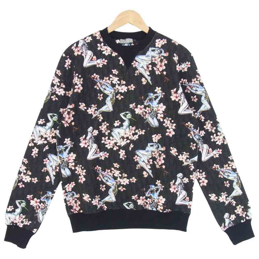 ディオール × 空山基 19AW 933J601A0573 セクシーロボット スウェットトレーナー ブラック系 S【極上美品】【中古】