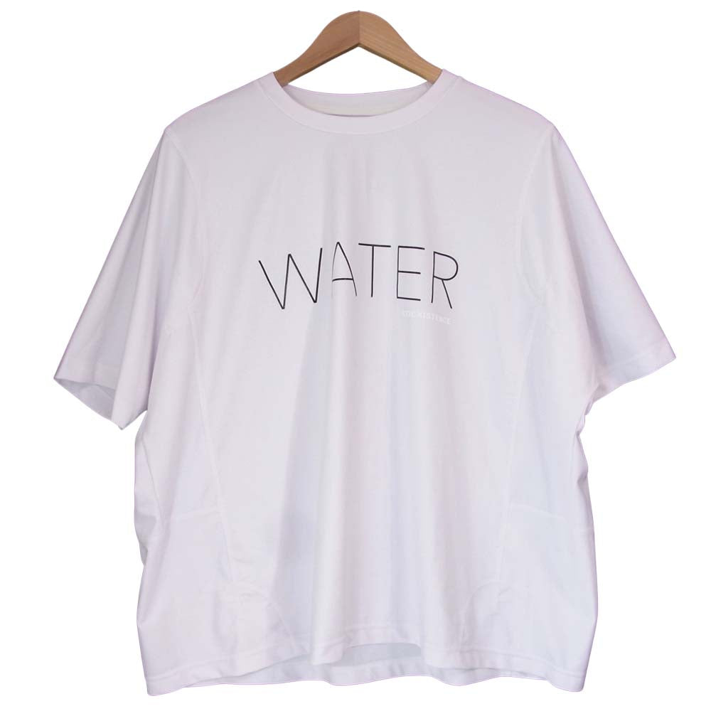 フミトガンリュウ 19SS Fu1-Cu-11 QUICK DRYING REBUILT T-SHIRT 再構築 カットソー ホワイト系 1【美品】【中古】