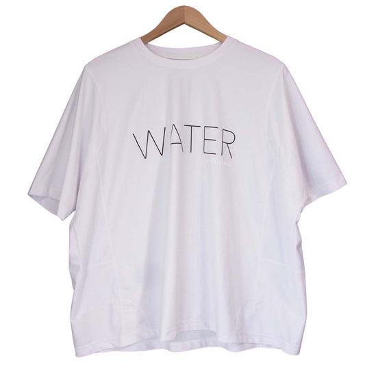 フミトガンリュウ 19SS Fu1-Cu-11 QUICK DRYING REBUILT T-SHIRT 再構築 カットソー ホワイト系 1【美品】【中古】