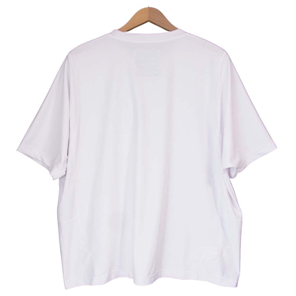 フミトガンリュウ 19SS Fu1-Cu-11 QUICK DRYING REBUILT T-SHIRT 再構築 カットソー ホワイト系 1【美品】【中古】