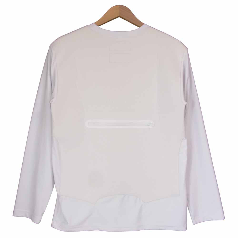 フミトガンリュウ 19SS Fu1-Cu-07 QUICK DRYING REBUILT 再構築 長袖 カットソー ホワイト系 1【美品】【中古】